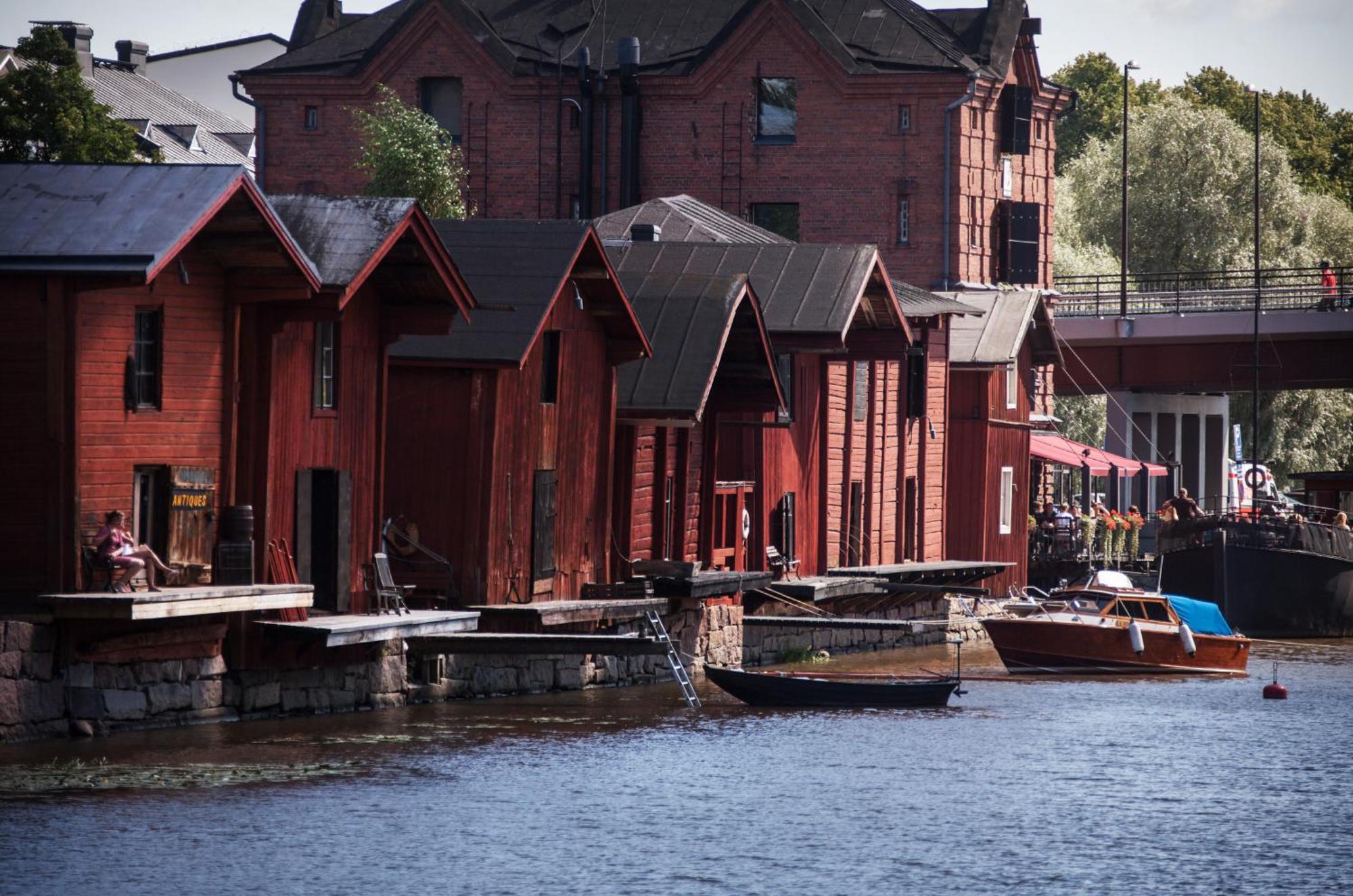 Runo Hotel Porvoo Luaran gambar The old harbour of Tampere